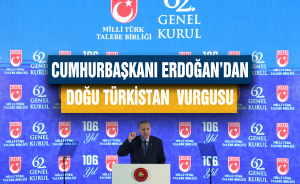 Cumhurbaşkanı Erdoğan’dan Doğu Türkistan vurgusu