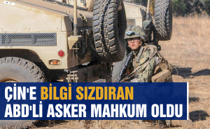 Çin'e bilgi sızdıran ABD'li asker mahkum oldu