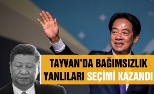 Tayvan’da Bağımsızlık yanlıları seçimi kazandı