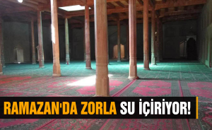 Ramazan'da zorla su içiriyor!