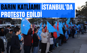 Barın katliamı İstanbul’da Protesto edildi