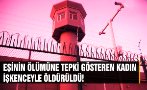Eşinin ölümüne tepki gösteren kadın şehit edildi