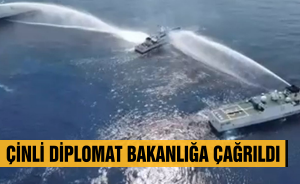 Çinli diplomat bakanlığa çağrıldı