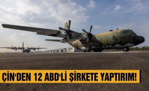 Çin'den 12 ABD'li şirkete yaptırım!