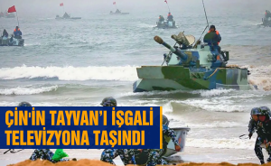 Çin'in Tayvan’ı işgali televizyona taşındı