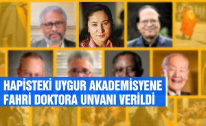 Hapisteki Uygur akademisyene Fahri Doktora unvanı verildi