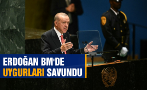 Cumhurbaşkanı Erdoğan BM'de Uygurları savundu