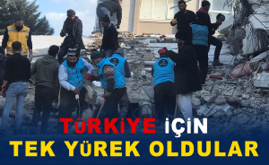 Türkiye için tek yürek oldular