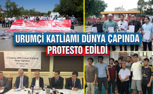 Urumçi Katliamı dünya çapında protesto edildi