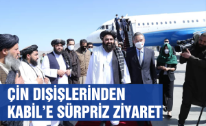 Çin Dışişlerinden Kabil'e sürpriz ziyaret
