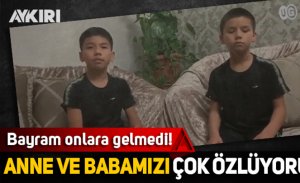 DOĞU TÜRKİSTANLILAR AİLESİYLE RAHAT İLETİŞİM KURAMAMAKTAN ŞİKAYETÇİ