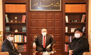 ULUSLARARASI DOĞU TÜRKİSTAN TEŞKİLATLAR BİRLİĞİNDEN TBMM BAŞKANINA ZİYARET