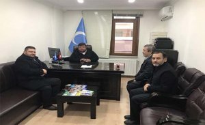 DOĞU TÜRKISTAN MAARIF  VE DAYANIŞMA DERNEĞİNE ZİYARET.