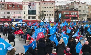 DOĞU TÜRKISTANLILARDAN 'ZEYTIN DALI HAREKATI'NA KATILMAK IÇIN GÖNÜLLÜ ASKERLIK BAŞVURUSU
