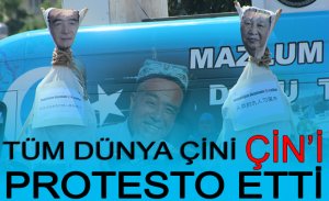 DÜNYA GENELİNDE URUMÇİ KATLİAMI PROTESTO EDİLDİ