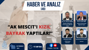 “AK MESCİT’İ KIZIL BAYRAK YAPTILAR!”