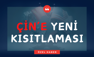 Çin'e yeni çip kısıtlaması