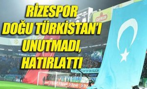 KAN GARDAŞTAN DOĞU TÜRKİSTAN DAVASINA DESTEK