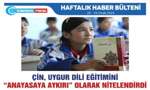 HAFTALIK E BÜLTENİ (25  - 31 ) Ocak