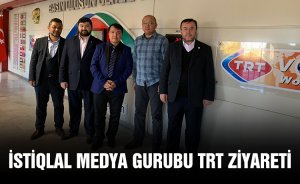 İstiqlal Medya Gurubu TRT ziyareti