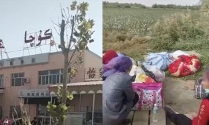 KUÇAR'DAN BİR BÖLÜK UYGUR TÜRKÜ ÇİN’E KÖLE İŞÇİ OLARAK GÖNDERİLDİ.