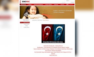 Root Ayyıldız isimli grup, Sinovac'ın internet sitesini ele geçirdi!