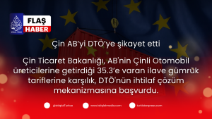 Çin Ab’yi Dtö’ye Şikayet Etti!