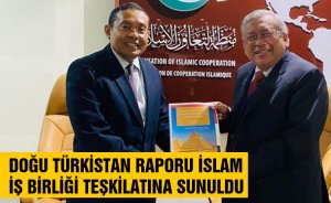 Doğu Türkistan Raporu İİT’ye sunuldu