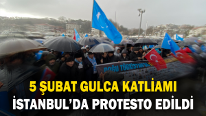 5 Şubat Gulca Katliamı Protesto Edildi
