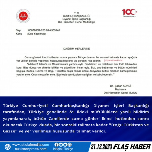 21.12.2023 FLAŞ HABER