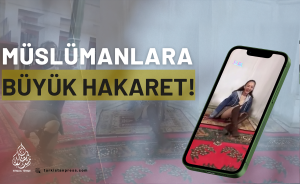Müslümanlara büyük hakaret!