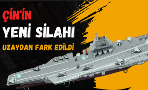 Çin'in yeni silahı uzaydan fark edildi