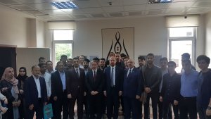 DOĞU TÜRKİSTANLI HEYET BİLAL ERDOĞAN İLE  GÖRÜŞTÜ
