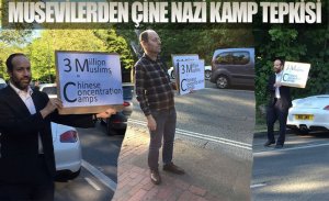 MUSEVİLERDEN ÇİNE NAZİ KAMP TEPKİSİ