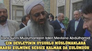 “ÇİN’İN UYGUR MÜSLÜMANLARA KARŞI ZULMÜNE SESSİZ KALMAK DA ZULÜMDÜR”