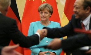 ALMANYA BAŞBAKANI MERKEL ÇİN ZİYARETİNDE
