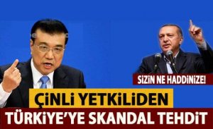 ÇİN’DEN SIKANDAL AÇIKLAMA: ‘’DİKKAT EDİN SINIRLI GÜCÜNÜZLE BİZE OYUN KURUYORSUNUZ’’.